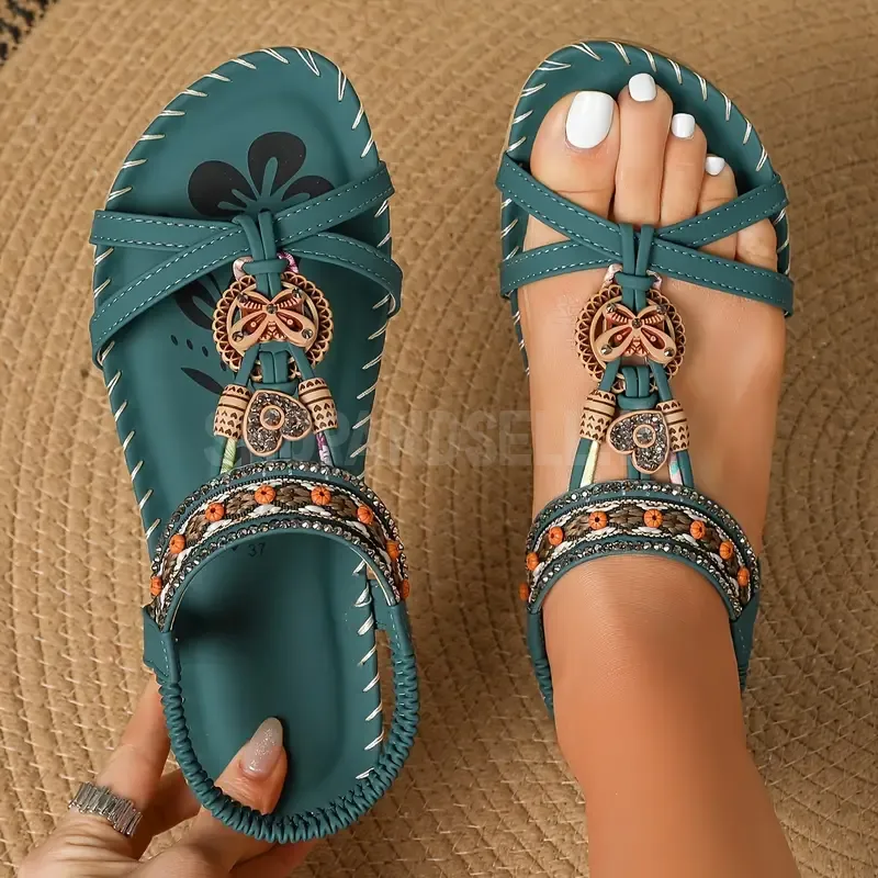 New Bohemian Style Women Fashion Outdoor Sandals