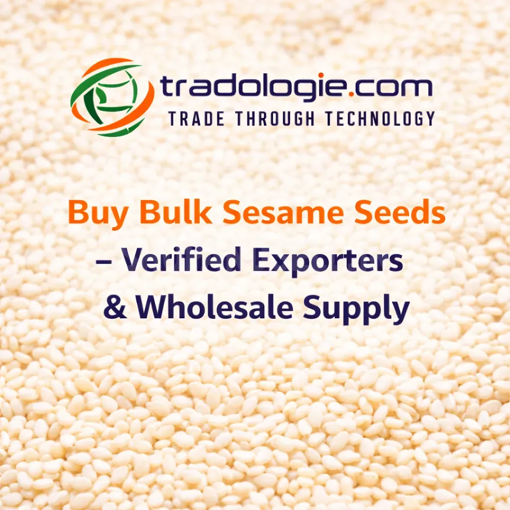 Buy Bulk Sesame Seeds – Verified Exporters & Wholesale Supply